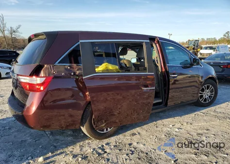 2012 Honda Odyssey Ex-L from USA, damaged, VIN 5FNRL5H65CB072497